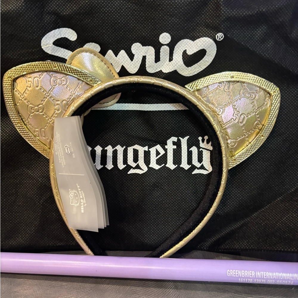 Loungefly Hello Kitty 50th Anniversary Headband - Picture 3 of 11